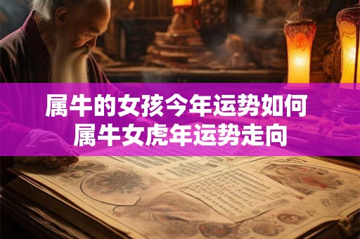 属牛的女孩今年运势如何 属牛女虎年运势走向