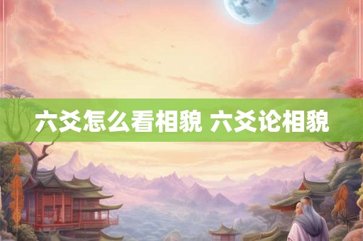 六爻怎么看相貌 六爻论相貌