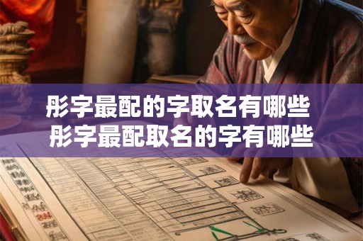 彤字最配的字取名有哪些 彤字最配取名的字有哪些