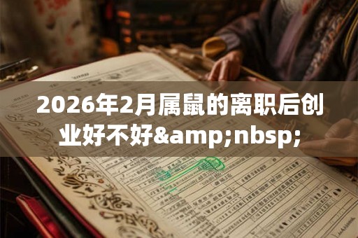 2026年2月属鼠的离职后创业好不好&nbsp;
