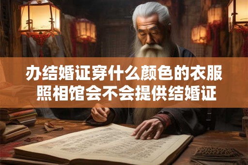 办结婚证穿什么颜色的衣服 照相馆会不会提供结婚证的衣服吗