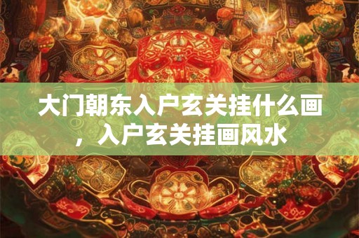 大门朝东入户玄关挂什么画，入户玄关挂画风水