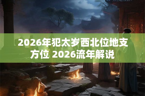 2026年犯太岁西北位地支方位 2026流年解说