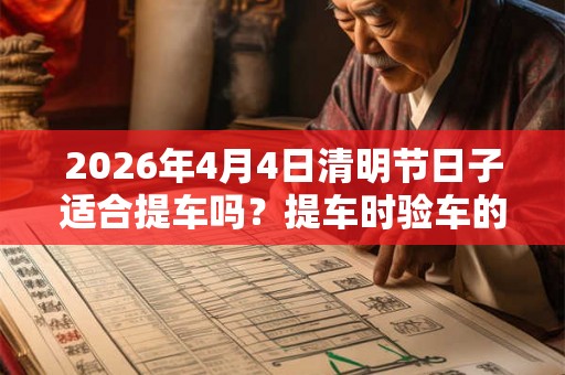 2026年4月4日清明节日子适合提车吗？提车时验车的步骤？