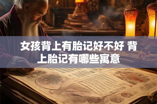 女孩背上有胎记好不好 背上胎记有哪些寓意