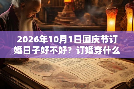 2026年10月1日国庆节订婚日子好不好？订婚穿什么？