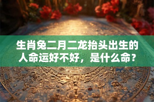 生肖兔二月二龙抬头出生的人命运好不好,是什么命? 生肖兔二月二龙抬头出生的人命运好不好,是什么命?