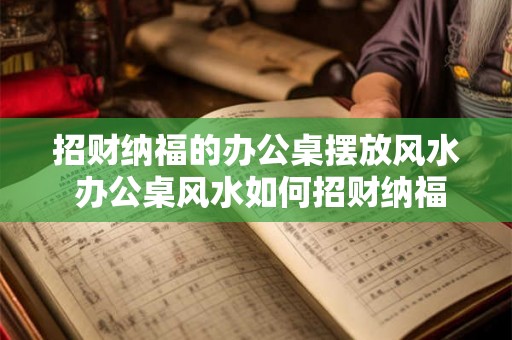 招财纳福的办公桌摆放风水 办公桌风水如何招财纳福