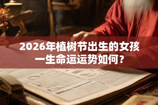 2026年植树节出生的女孩一生命运运势如何？