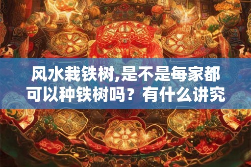 风水栽铁树,是不是每家都可以种铁树吗？有什么讲究吗？