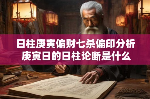 日柱庚寅偏财七杀偏印分析 庚寅日的日柱论断是什么 日柱庚寅偏财七杀偏印分析 庚寅日的日柱论断是什么