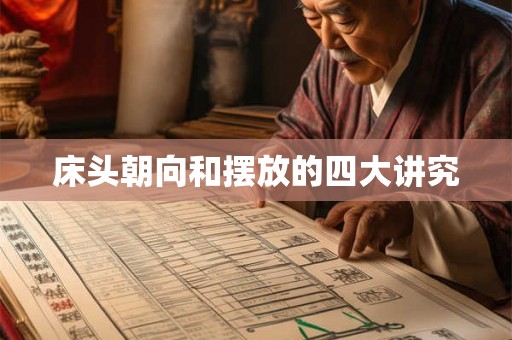 床头朝向和摆放的四大讲究