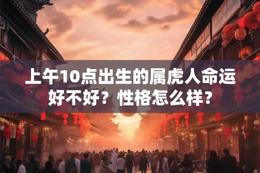 上午10点出生的属虎人命运好不好？性格怎么样？