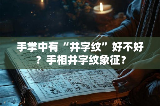 手掌中有“井字纹”好不好？手相井字纹象征？