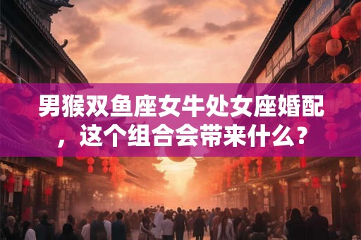 男猴双鱼座女牛处女座婚配，这个组合会带来什么？