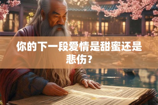 你的下一段爱情是甜蜜还是悲伤? 你的下一段爱情是甜蜜还是悲伤?
