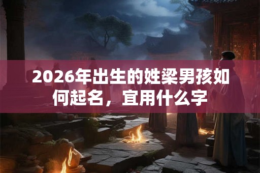 2026年出生的姓梁男孩如何起名，宜用什么字
