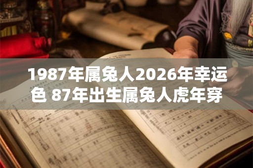 1987年属兔人2026年幸运色 87年出生属兔人虎年穿什么颜色衣服好