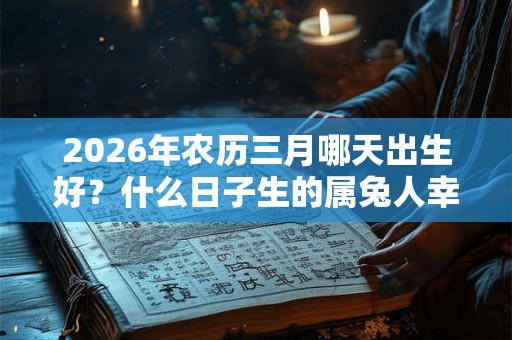 2026年农历三月哪天出生好？什么日子生的属兔人幸福