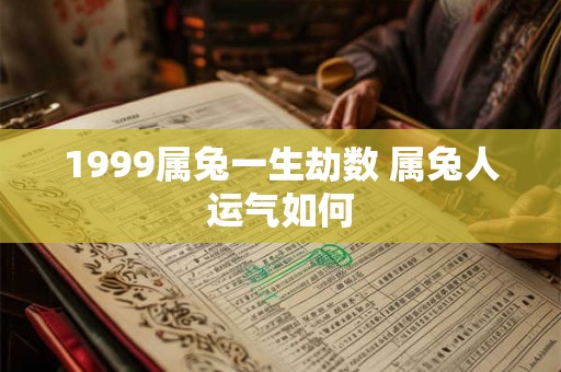 1999属兔一生劫数 属兔人运气如何