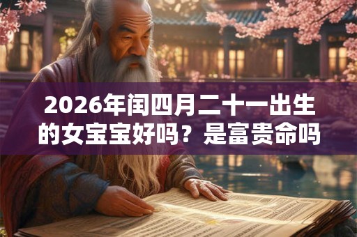 2026年闰四月二十一出生的女宝宝好吗？是富贵命吗？