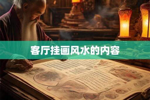 客厅挂画风水的内容