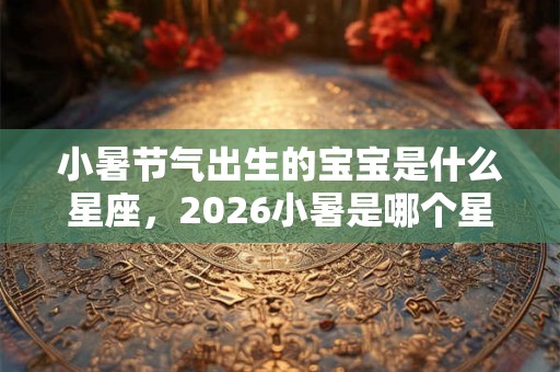 小暑节气出生的宝宝是什么星座,2026小暑是哪个星座? 小暑节气出生的宝宝是什么星座,2026小暑是哪个星座?