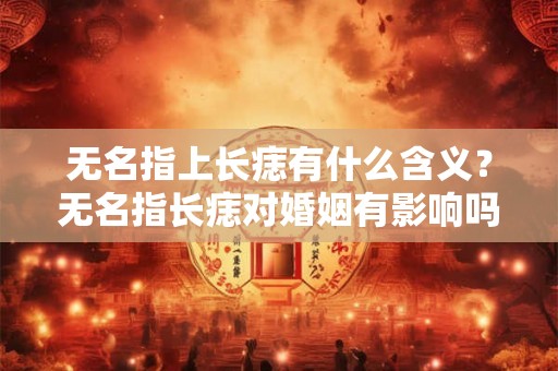 无名指上长痣有什么含义？无名指长痣对婚姻有影响吗？