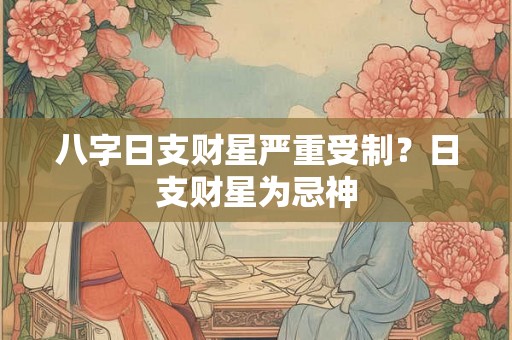 八字日支财星严重受制?日支财星为忌神 八字日支财星严重受制?日支财星为忌神