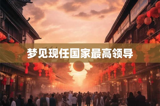 梦见现任国家最高领导