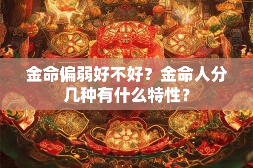 金命偏弱好不好？金命人分几种有什么特性？