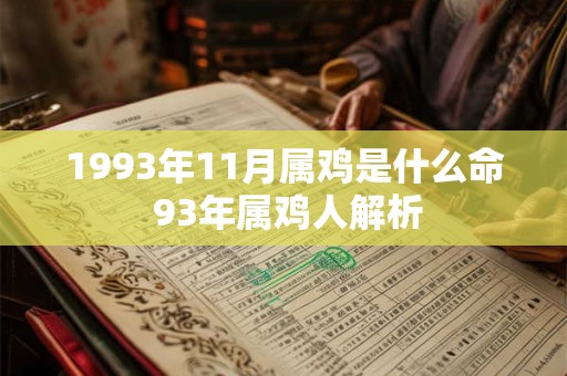 1993年11月属鸡是什么命 93年属鸡人解析
