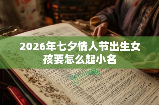 2026年七夕情人节出生女孩要怎么起小名 2026年七夕情人节出生女孩要怎么起小名