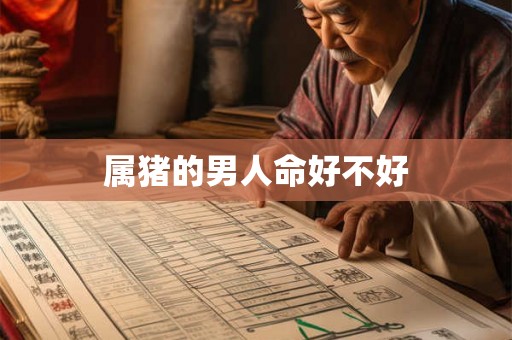 属猪的男人命好不好 属猪的男人命好不好
