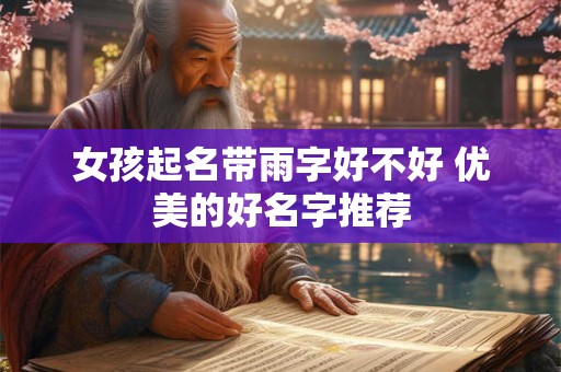 女孩起名带雨字好不好 优美的好名字推荐 女孩起名带雨字好不好 优美的好名字推荐