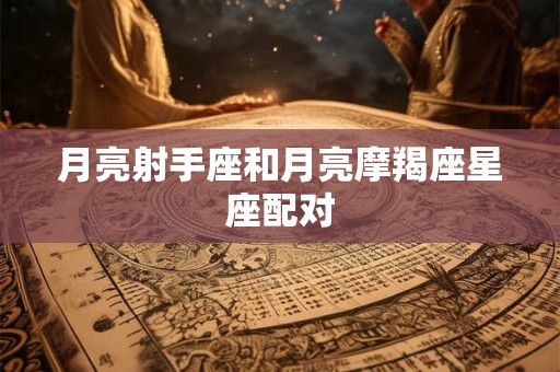 月亮射手座和月亮摩羯座星座配对