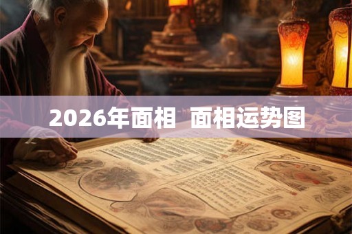 2026年面相 面相运势图 2026年面相 面相运势图