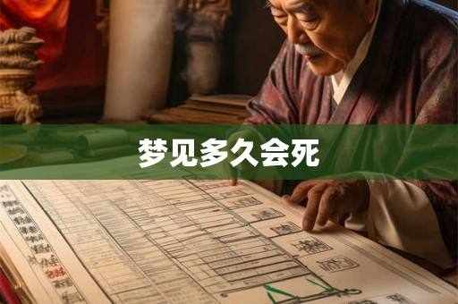 梦见多久会死