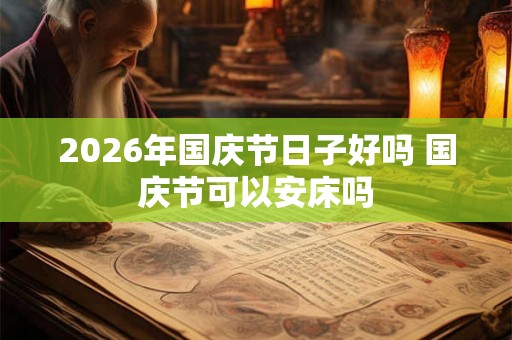 2026年国庆节日子好吗 国庆节可以安床吗