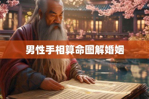 男性手相算命图解婚姻