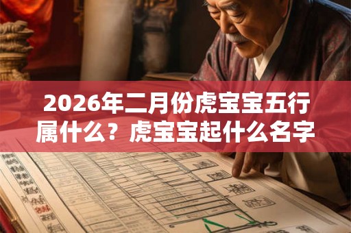 2026年二月份虎宝宝五行属什么?虎宝宝起什么名字好? 2026年二月份虎宝宝五行属什么?虎宝宝起什么名字好?