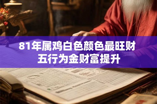 81年属鸡白色颜色最旺财 五行为金财富提升