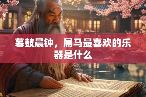 暮鼓晨钟,属马最喜欢的乐器是什么 暮鼓晨钟,属马最喜欢的乐器是什么