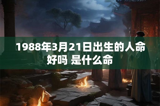 1988年3月21日出生的人命好吗 是什么命