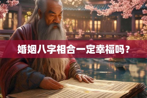 婚姻八字相合一定幸福吗？