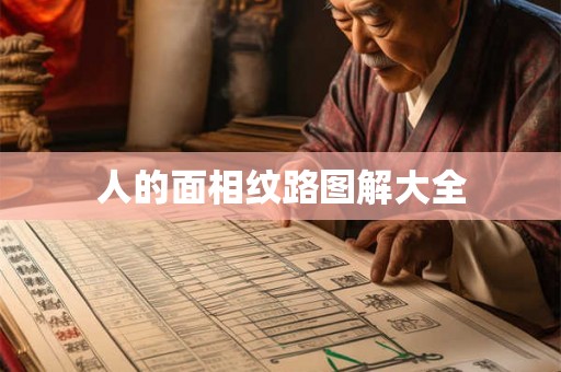 人的面相纹路图解大全