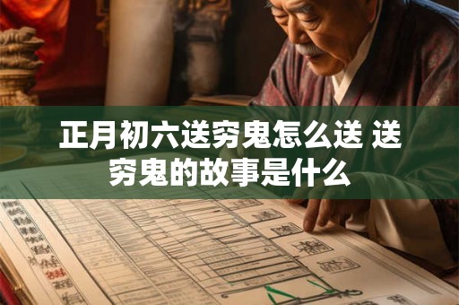 正月初六送穷鬼怎么送 送穷鬼的故事是什么