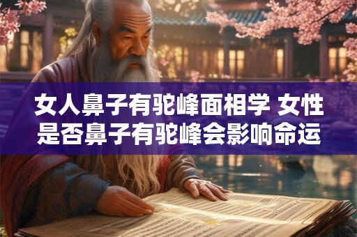 女人鼻子有驼峰面相学 女性是否鼻子有驼峰会影响命运