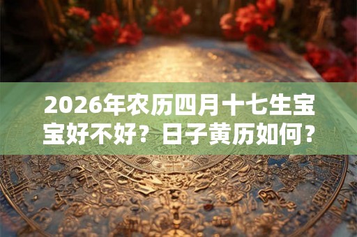 2026年农历四月十七生宝宝好不好？日子黄历如何？