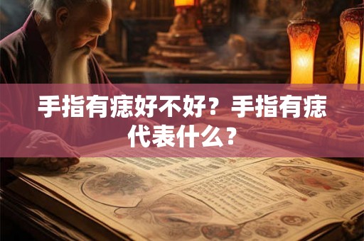 手指有痣好不好？手指有痣代表什么？